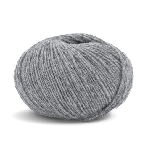 Włóczka Lamana Como Cashmere 05M / szary melanż