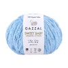 Włóczka Gazzal Sweet Baby Organic Cotton 2608 / niebieski