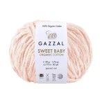 Włóczka Gazzal Sweet Baby Organic Cotton 2610 / jasna morela