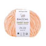 Włóczka Gazzal Sweet Baby Organic Cotton 2611 / melon