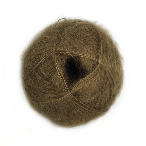 Włóczka Mohair by Canard Brushed Lace 3008 / khaki