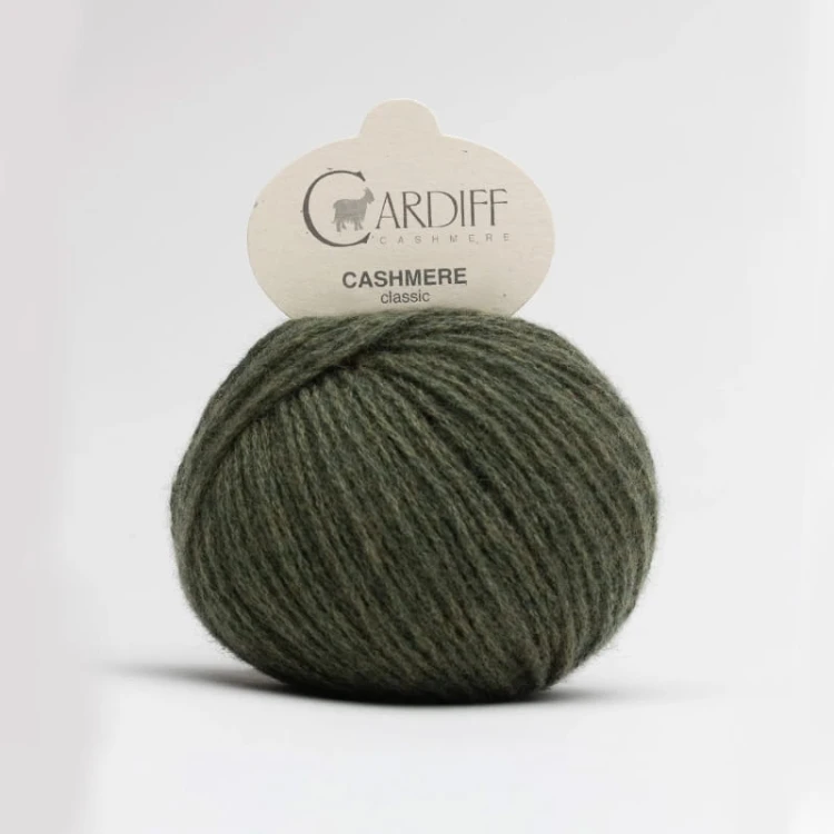 Włóczka Cardiff Cashmere Classic 733 / baobab / baobab