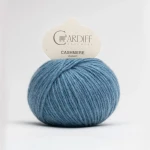 Włóczka Cardiff Cashmere Classic 732 / caponord / jeans melanż