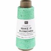 Włóczka / nić z cekinami Rico Design Creative Make It Blümchen 007 / turkus