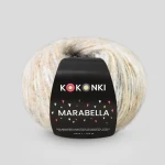 Włóczka KOKONKI Marabella M01 / szaraczek / ~125 m