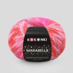 Włóczka KOKONKI Marabella M04 / smoczy owoc / ~125 m
