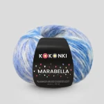 Włóczka KOKONKI Marabella M05 / cukierek lodowy / ~125 m