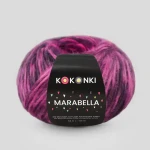Włóczka KOKONKI Marabella M06 / dżem porzeczkowy / ~125 m