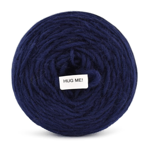 Włóczka KOKONKI HUG H06 / granat / ~180 m