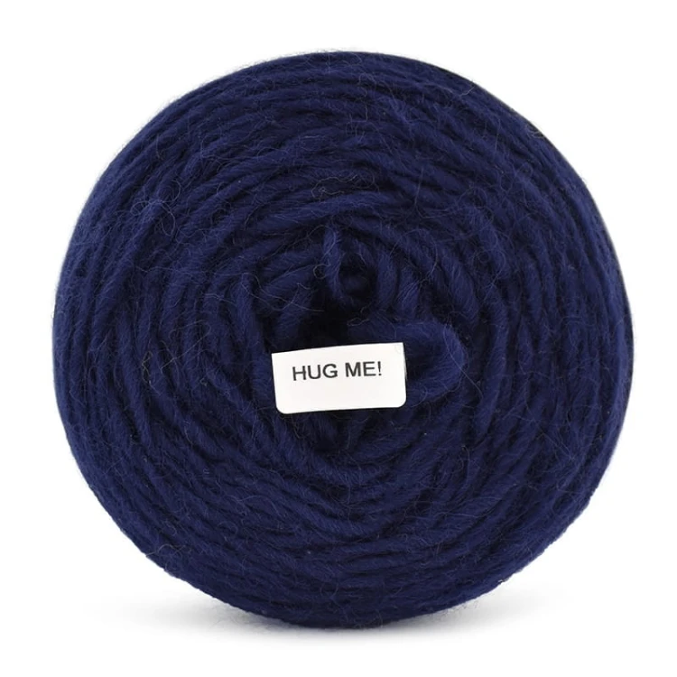 Włóczka KOKONKI HUG H06 / granat / ~180 m