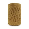 PREMIUM sznurek bawełniany by KOKONKI 3mm / rolka 100 m / 319 musztarda