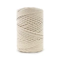 PREMIUM sznurek bawełniany by KOKONKI 3mm / rolka 100 m / 301 ciepły beż