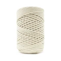 PREMIUM sznurek bawełniany by KOKONKI 3mm / rolka 100 m / 302 jasny beż