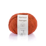 Włóczka Rosarios 4 Madragoa 37 / Ocre / tabasco / 50g