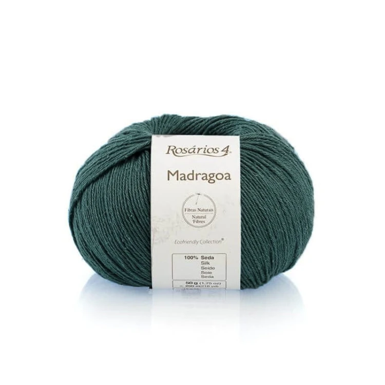 Włóczka Rosarios 4 Madragoa 41 / Verde Oliveira / północ / 50g