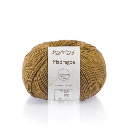 Włóczka Rosarios 4 Madragoa 43 / Cafe c/leite / migdałowy / 50g