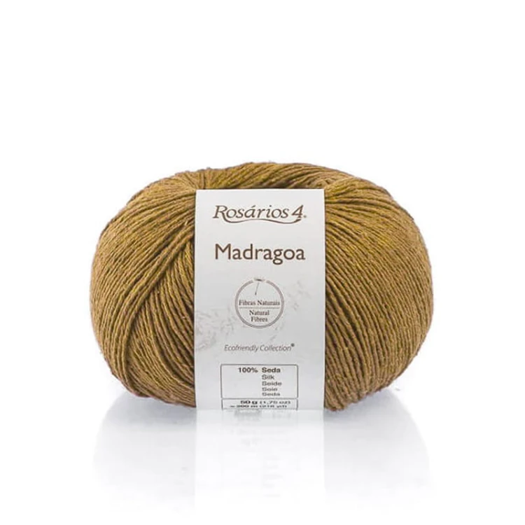 Włóczka Rosarios 4 Madragoa 43 / Cafe c/leite / migdałowy / 50g