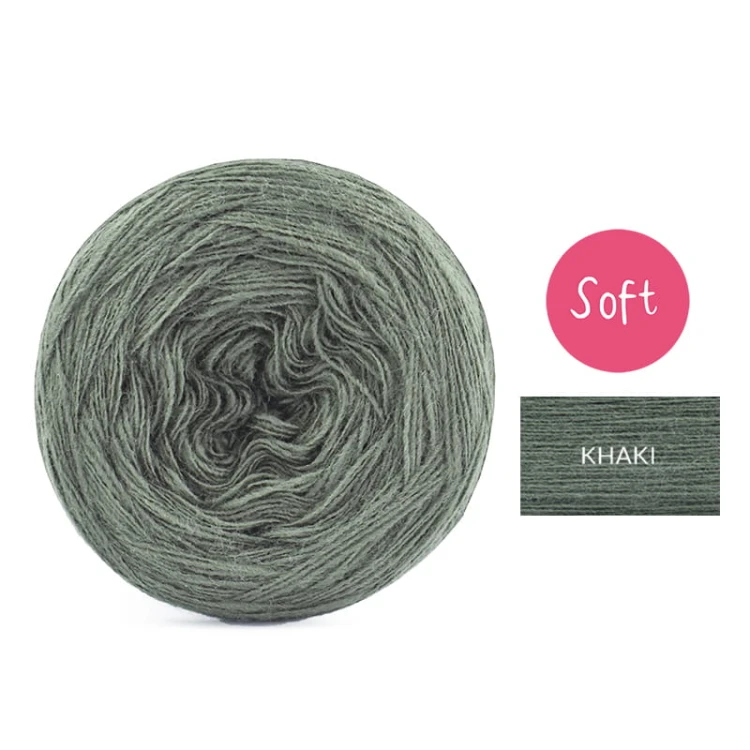 KOKONEK_Mono Soft jeden kolor - khaki