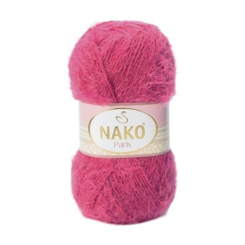 Włóczka Nako Paris 06578 / intensywny róż