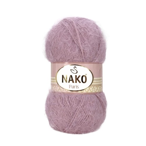Włóczka Nako Paris 10155 / blady fiolet