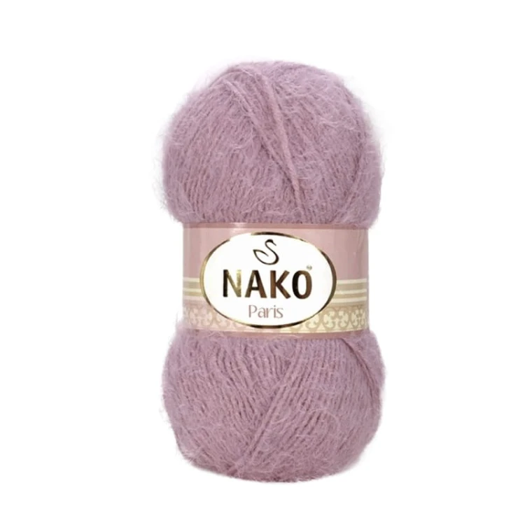 Włóczka Nako Paris 10155 / blady fiolet