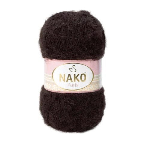 Włóczka Nako Paris 11270 / gorzka czekolada