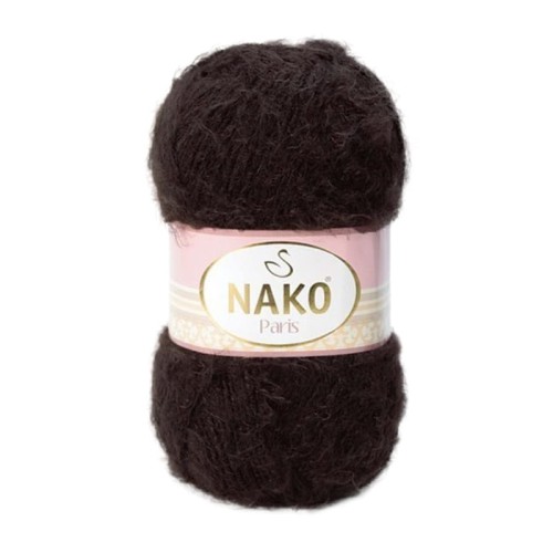 Włóczka Nako Paris 11270 / gorzka czekolada