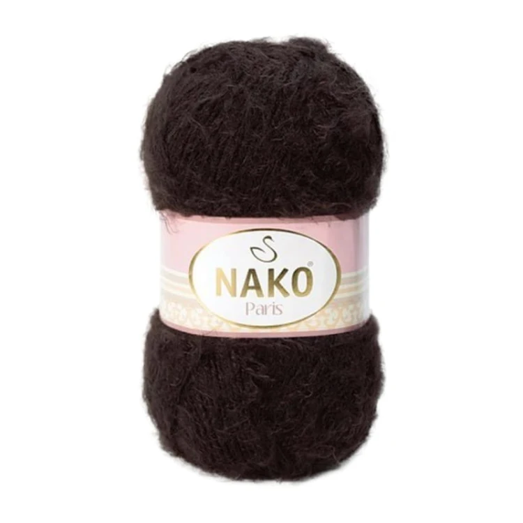 Włóczka Nako Paris 11270 / gorzka czekolada