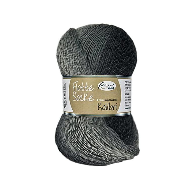 Włóczka skarpetkowa Rellana Kolibri 6201