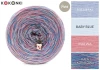 KOKONEK Pure Melanż PM001 - Niebieski/baby blue/malwa + tęcza rafa koralowa (3 nitki + 1)