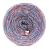 KOKONEK Pure Melanż PM001 - Niebieski/baby blue/malwa + tęcza rafa koralowa (3 nitki + 1)