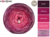 KOKONEK Pure Rare PR008 - Wino/jeżyna/magenta/słodki róż + tęcza słodka (3 nitki + 1)