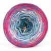 KOKONEK Pure Rare PR010 - Magenta/słodki róż/jasny róż/patyna/petrol + tęcza rafa koralowa (3 nitki + 1)
