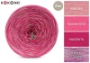 KOKONEK Pure Melanż PM004 - Malwa/słodki róż/magenta + tęcza słodka (3 nitki + 1)