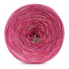 KOKONEK Pure Melanż PM004 - Malwa/słodki róż/magenta + tęcza słodka (3 nitki + 1)