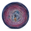KOKONEK Rare Merino R203 - Granat/lody porzeczkowe/morela/jasny błękit + tęcza rafa koralowa (3n + 1)