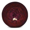 KOKONEK Rare Merino R204 - Wino melanż/bordo/lody porzeczkowe + tęcza burza (3n + 1)
