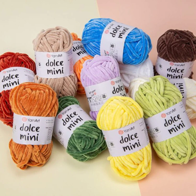 Zestaw włóczek YarnArt Dolce Mini / zestaw 4