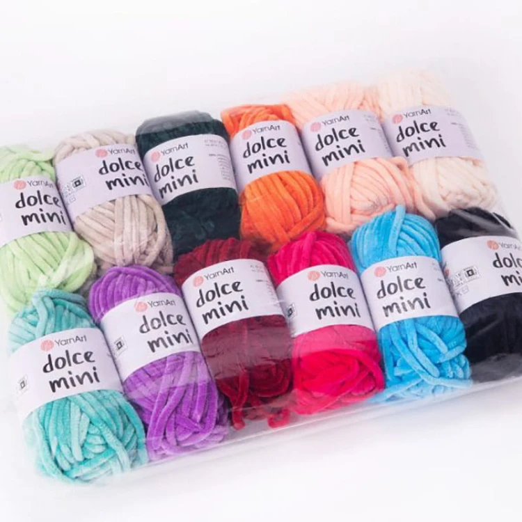 Zestaw włóczek YarnArt Dolce Mini / zestaw 2