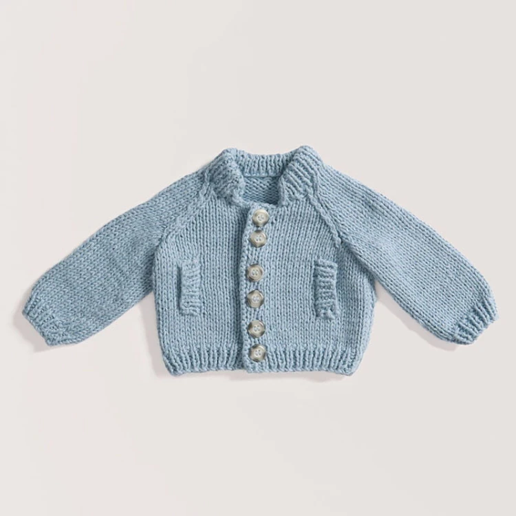 Włóczka Rico Design Baby Cozy Organic Cotton Cashmere 013 / błękit