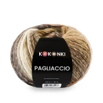 Włóczka KOKONKI Pagliaccio P29 / ciasteczkowy / ~180 m