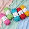 Włóczka YarnArt Intense Linen 4113 / jarzębina