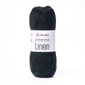 Włóczka YarnArt Intense Linen 4135 / czerń