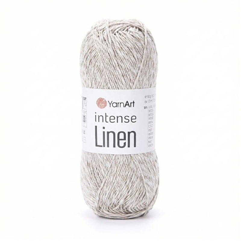 Włóczka YarnArt Intense Linen 4100 / lniany