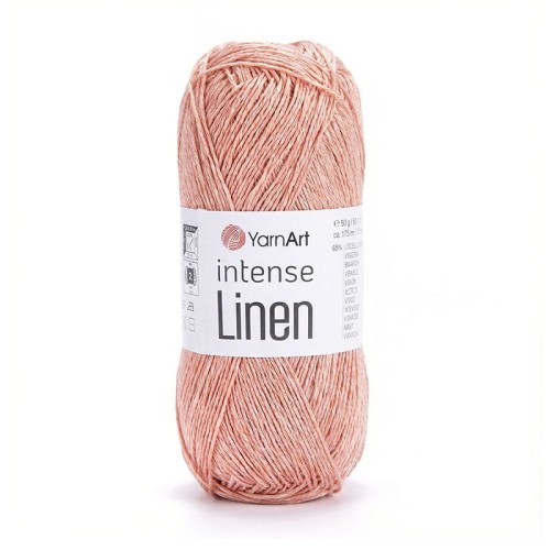 Włóczka YarnArt Intense Linen 4105 / morela