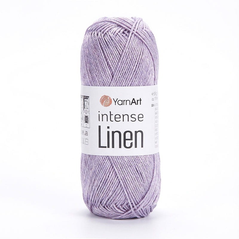 Włóczka YarnArt Intense Linen 4110 / lawenda