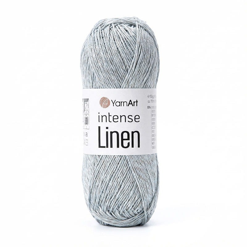 Włóczka YarnArt Intense Linen 4133 / jasny szary