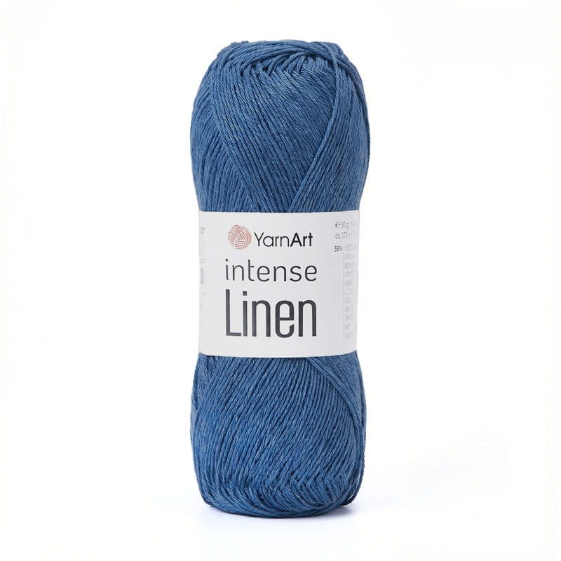 Włóczka YarnArt Intense Linen 4128 / ciemny jeans