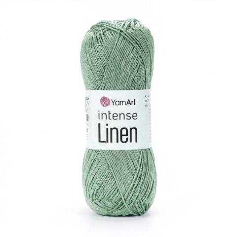 Włóczka YarnArt Intense Linen 4122 / laurowy