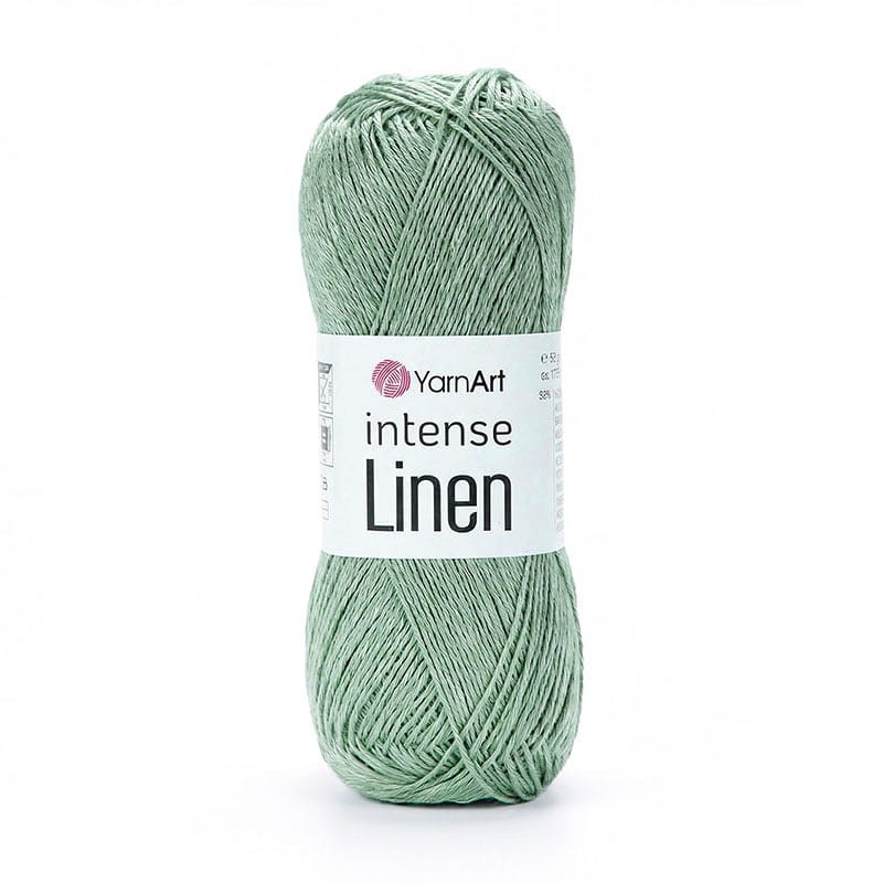 Włóczka YarnArt Intense Linen 4122 / laurowy